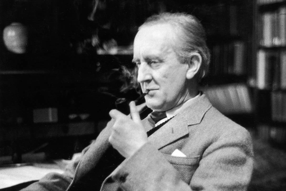 British writer JRR Tolkien.