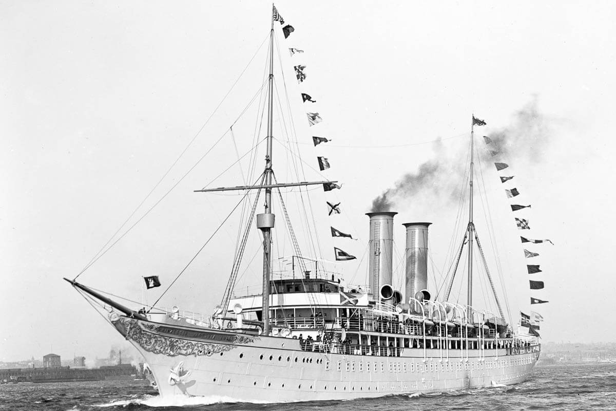PRINZESSIN VICTORIA LUISE German passenger ship of the Hamburg-American Line.